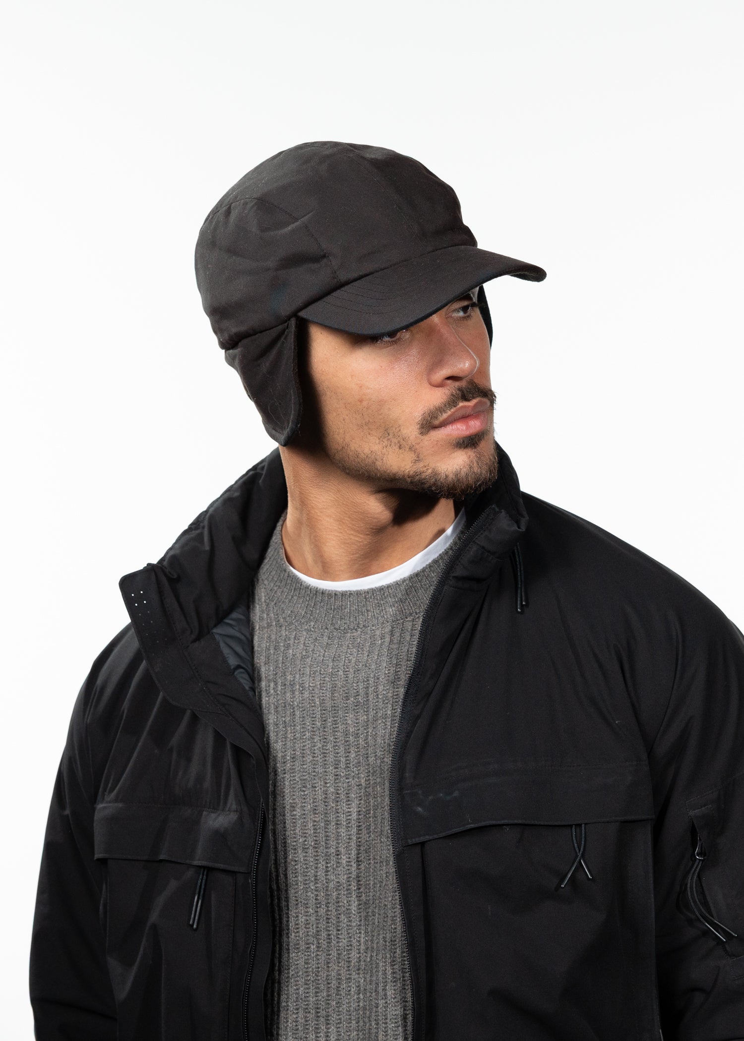 Unisex Active Cap black - Front