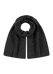 Unisex Fleece Shawl black