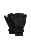 Unisex Convertible Mitts black