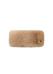 Women Fur Headband light brown