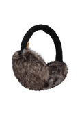 Women Fur Earmuffs heather brown