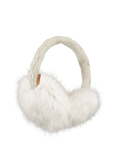 Women Fur Earmuffs white