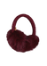 Women Fur Earmuffs burgundy