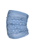Unisex Multicol paisly blue