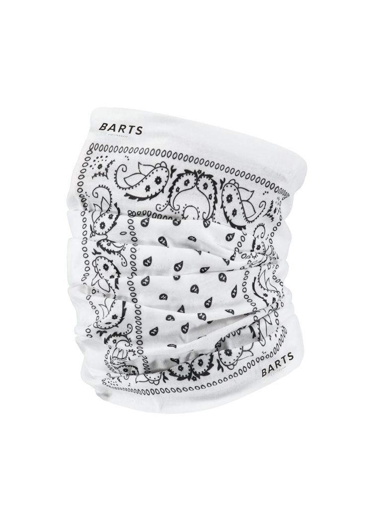 Unisex Multicol paisly white
