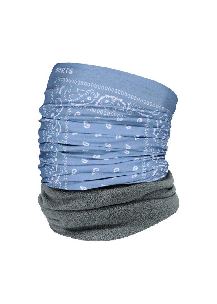Unisex Multicol Polar paisly blue