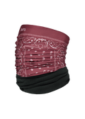 Unisex Multicol Polar paisly red