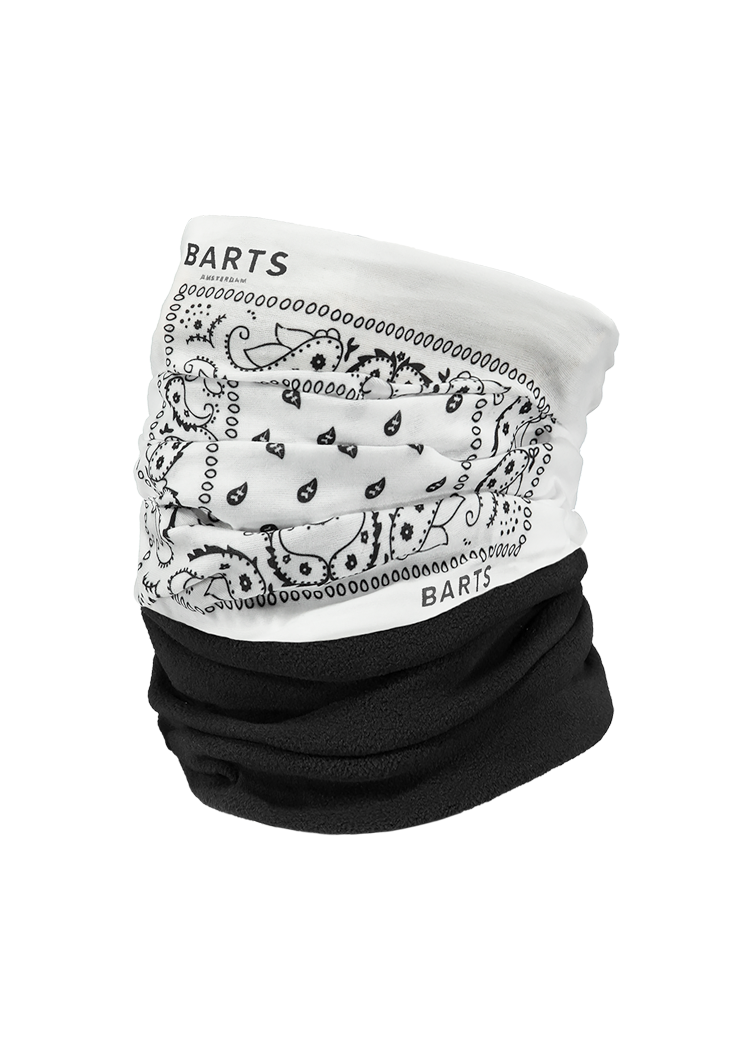 Unisex Multicol Polar paisly white