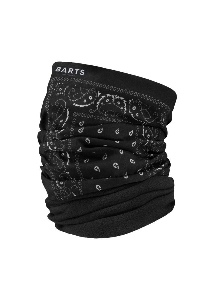 Unisex Multicol Polar paisly black