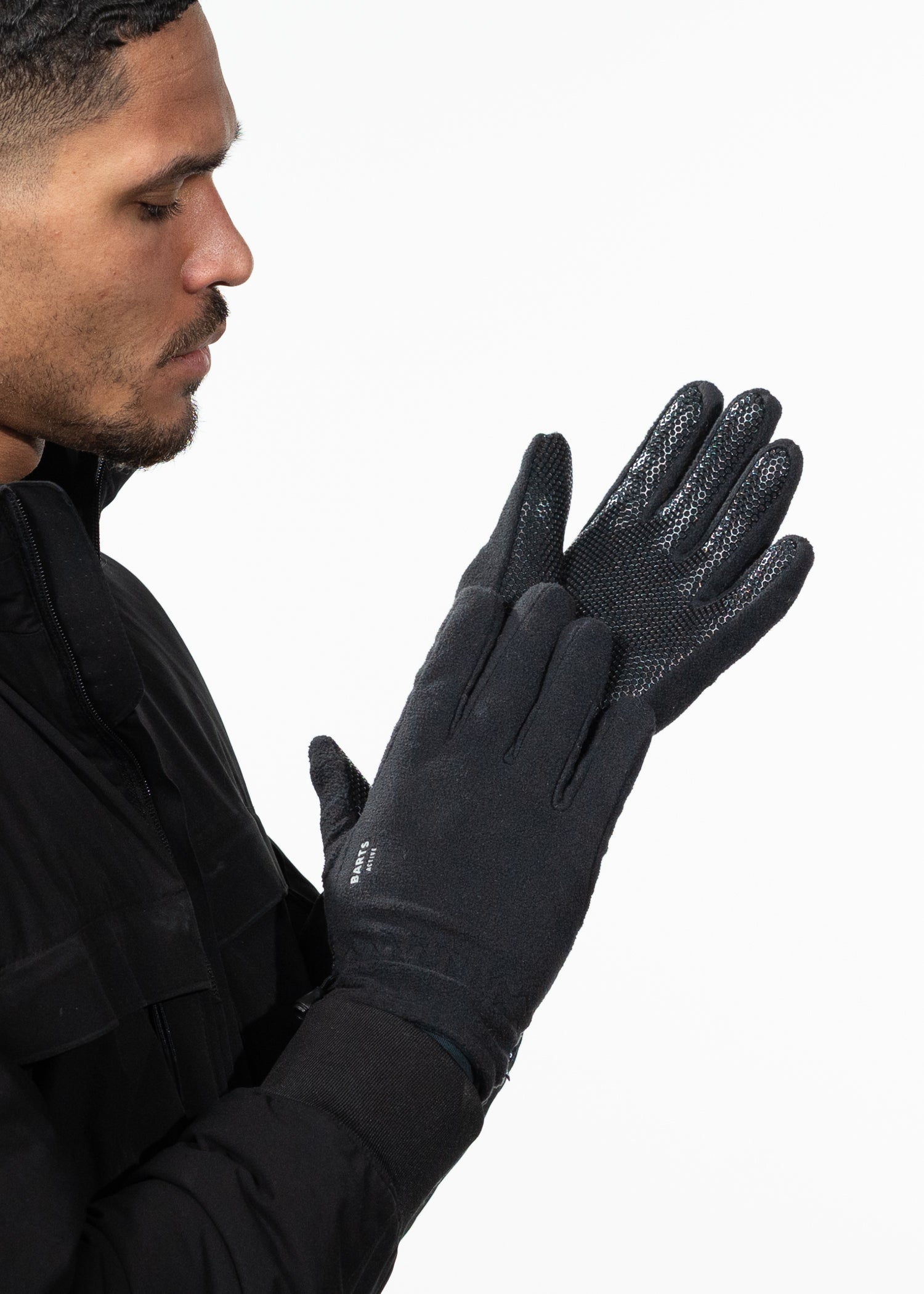Unisex Storm Gloves black - Side