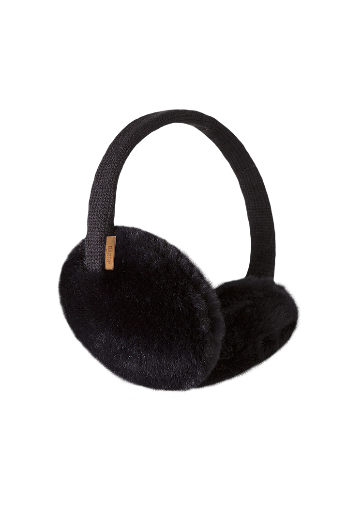 Women Plush Earmuffs black