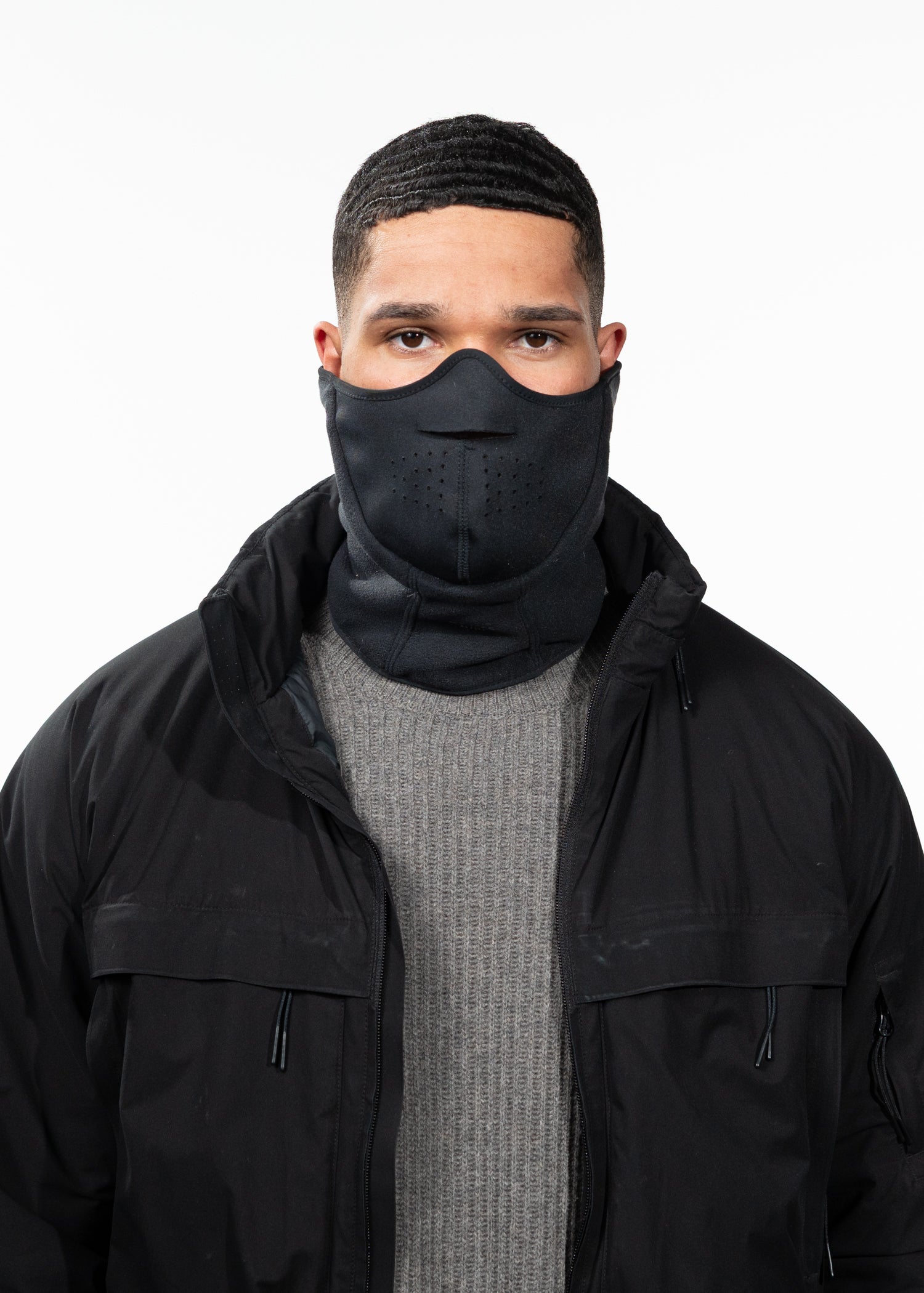 Unisex Storm Mask black - Front