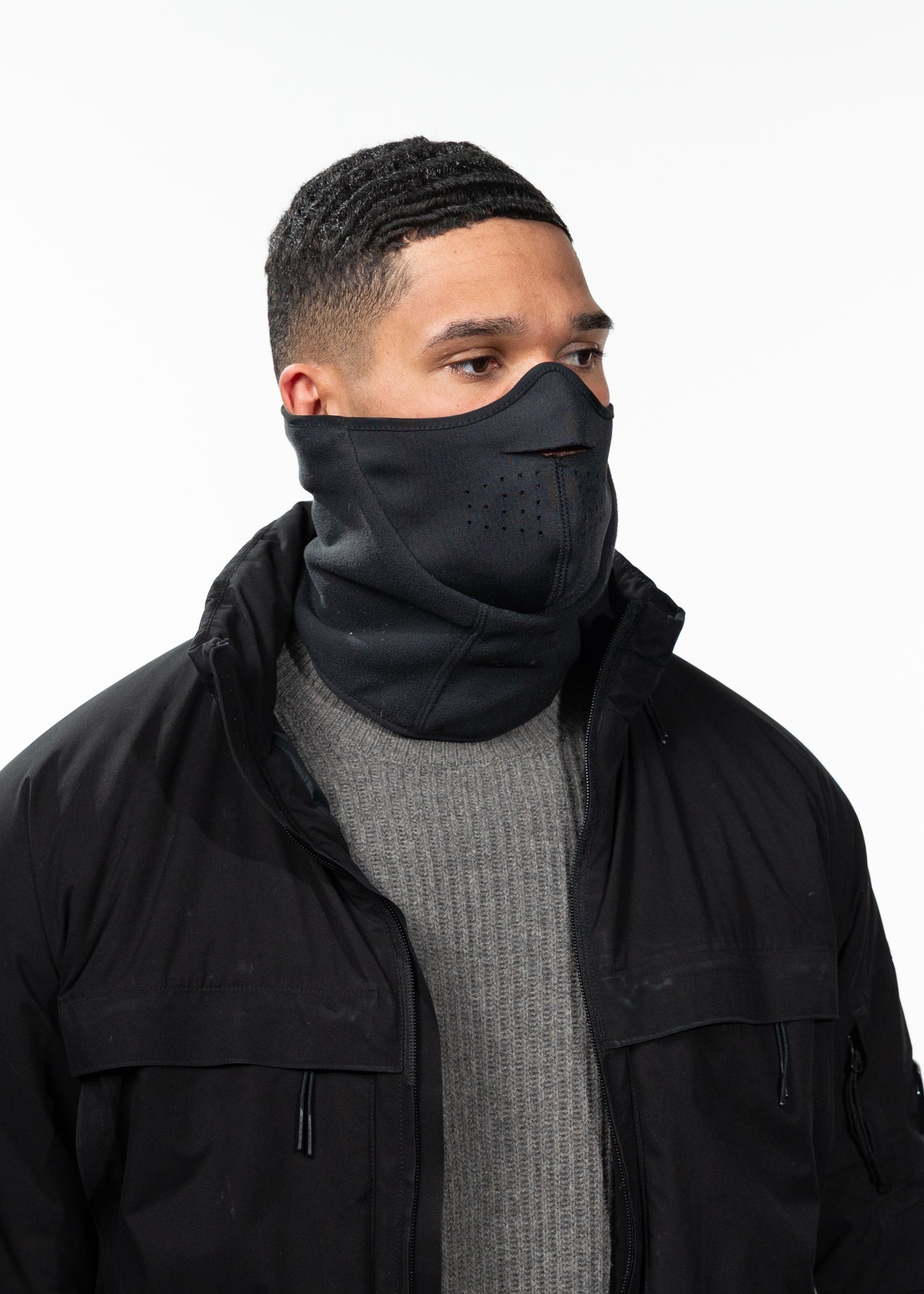Unisex Storm Mask black - Side