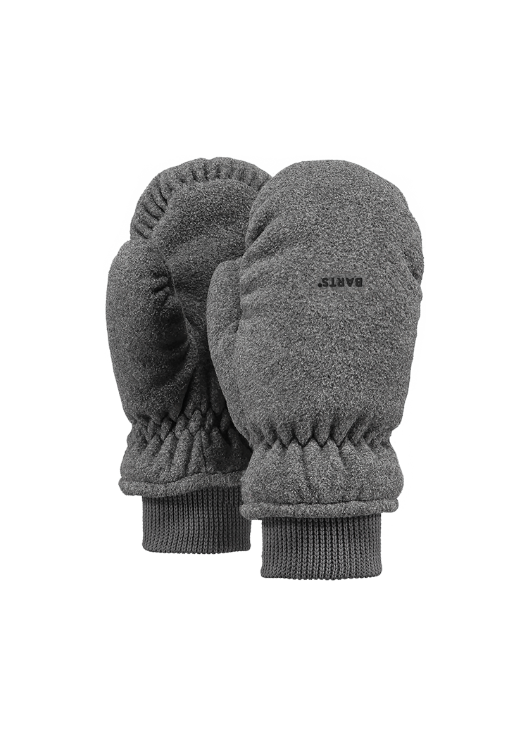 Kids Fleece Mitts Kids heather grey