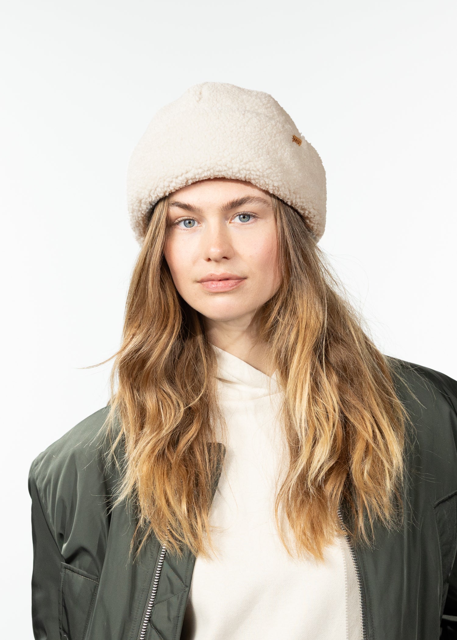 Women Teddybow Hat cream - Front