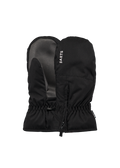 Kids Zipper Mitts black