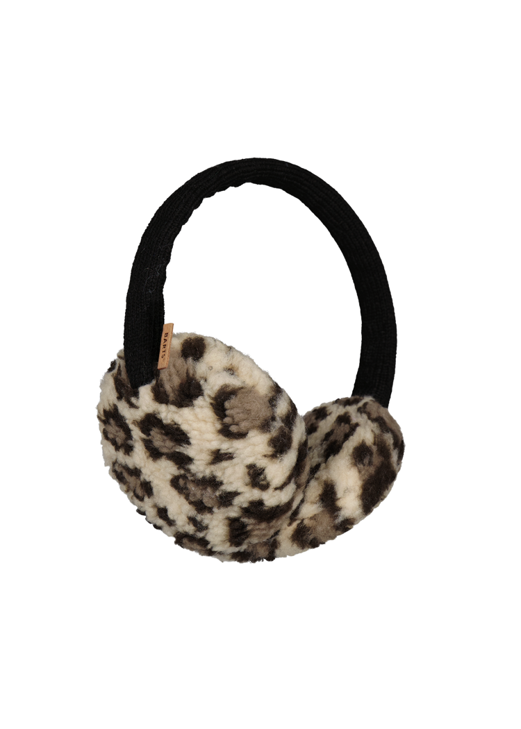 Women Browniez Earmuffs print beige