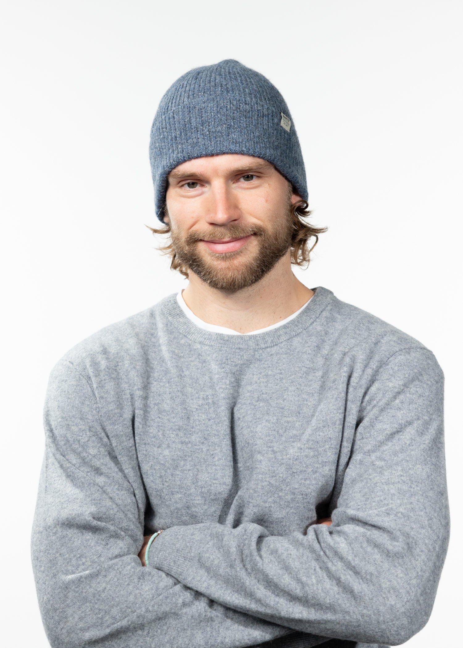 Men Willian Beanie blue - Front