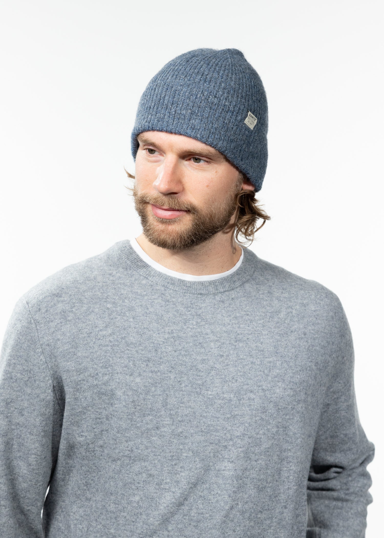 Men Willian Beanie blue - Side