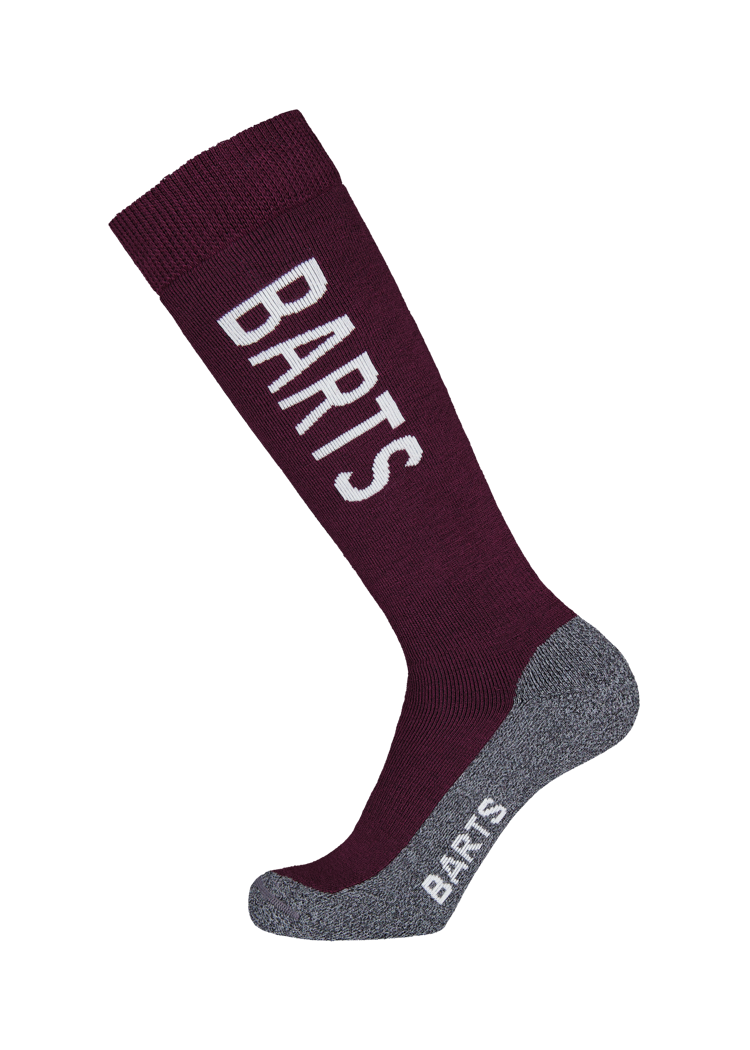 Unisex Basic Skisock Uni aubergine