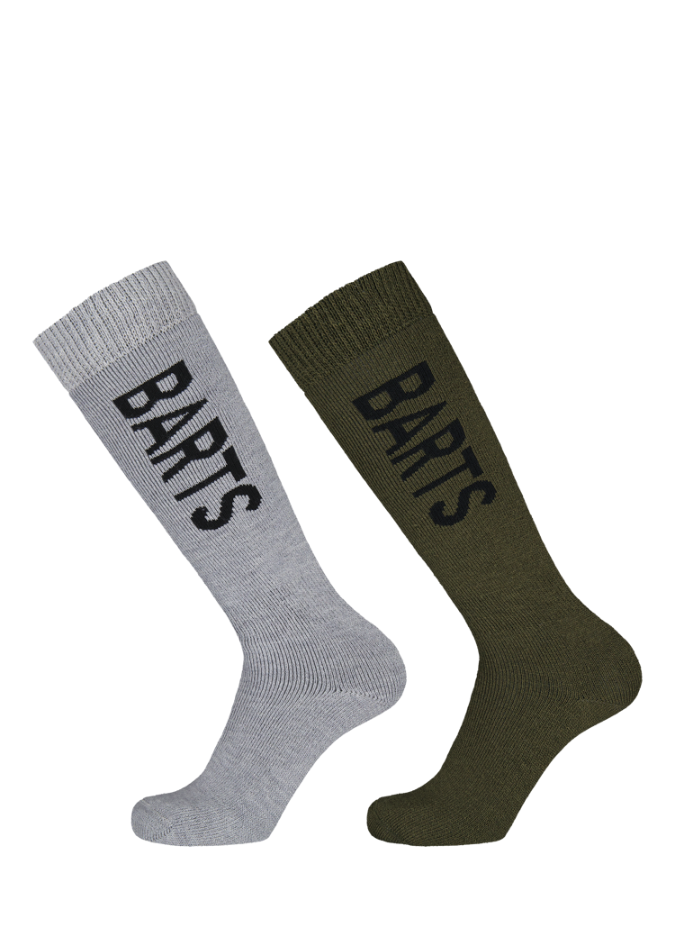 Unisex Basic Skisock 2 Pack army