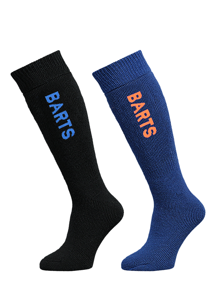 Kids Basic Sock 2 Pack Kids black & blue