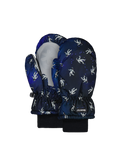 Kids Nylon Mitts Kids print blue