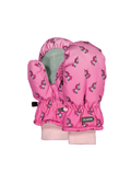 Kids Nylon Mitts Kids print pink