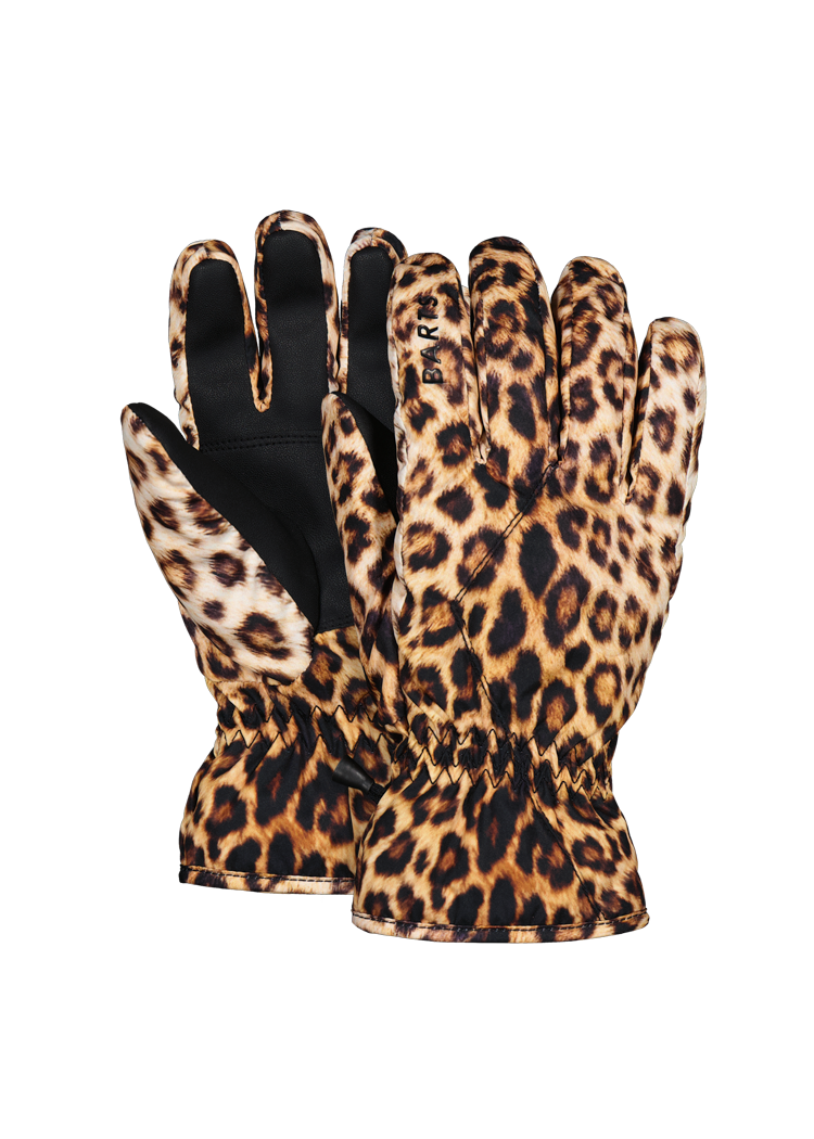 Kids Basic Skigloves Kids print brown