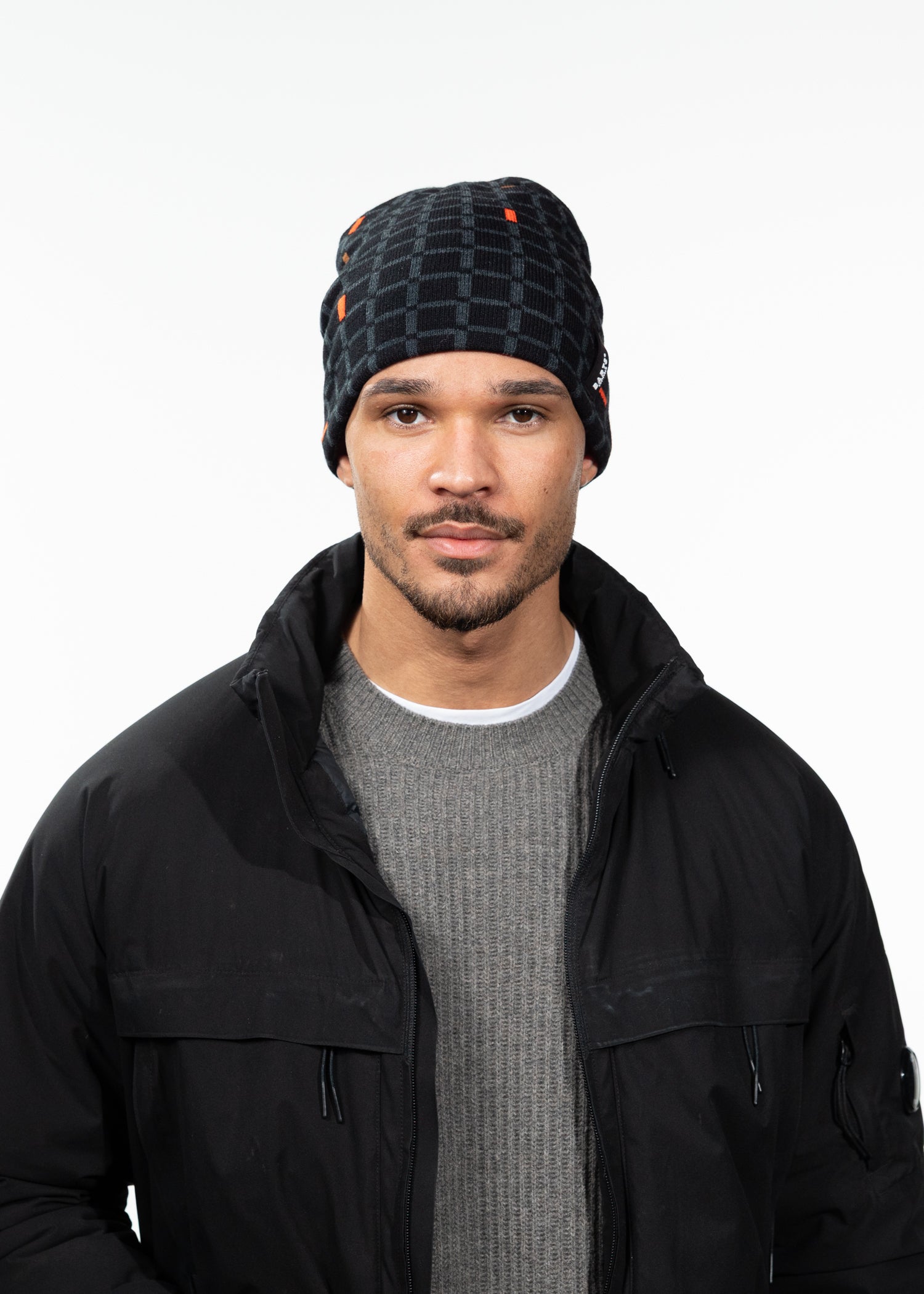Unisex Gio Beanie black - Front
