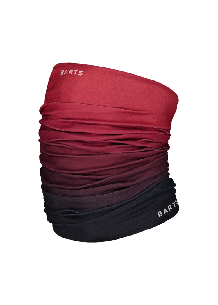 Unisex Multicol Dip Dye red