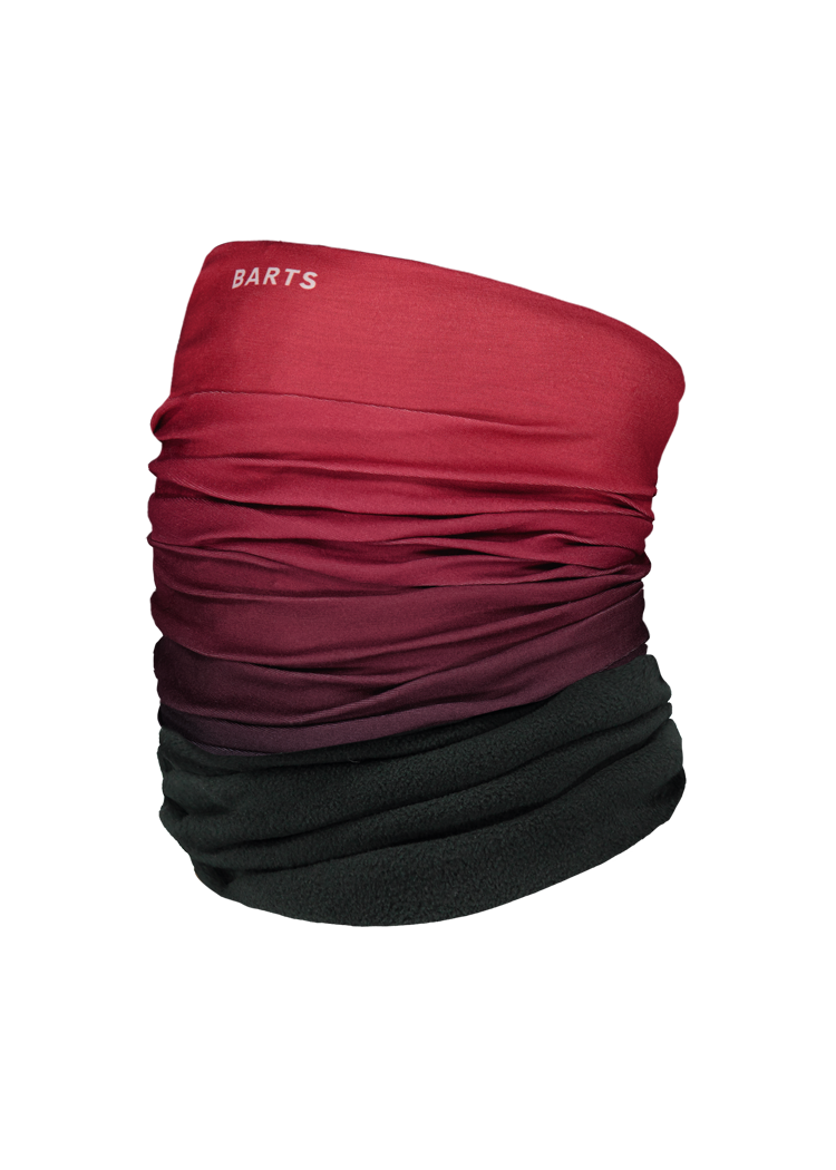 Unisex Multicol Polar Dip Dye red