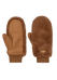 Women Fur Mitts brown