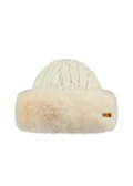 Women Fur Cable Bandhat white