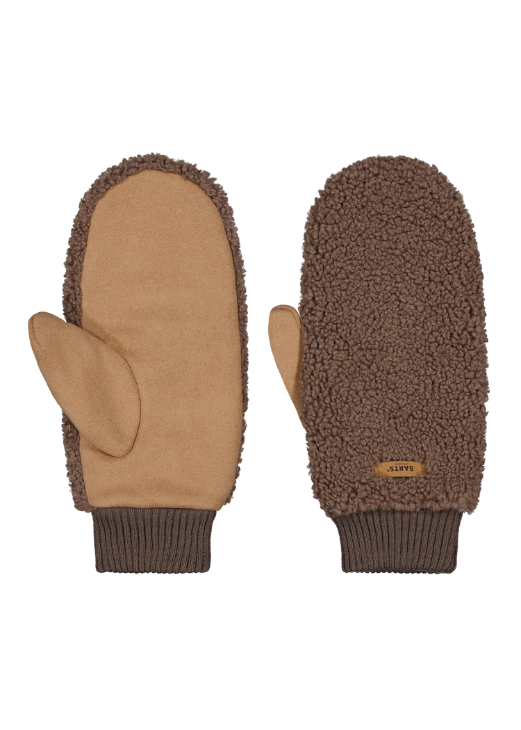 Women Teddy Mitts brown