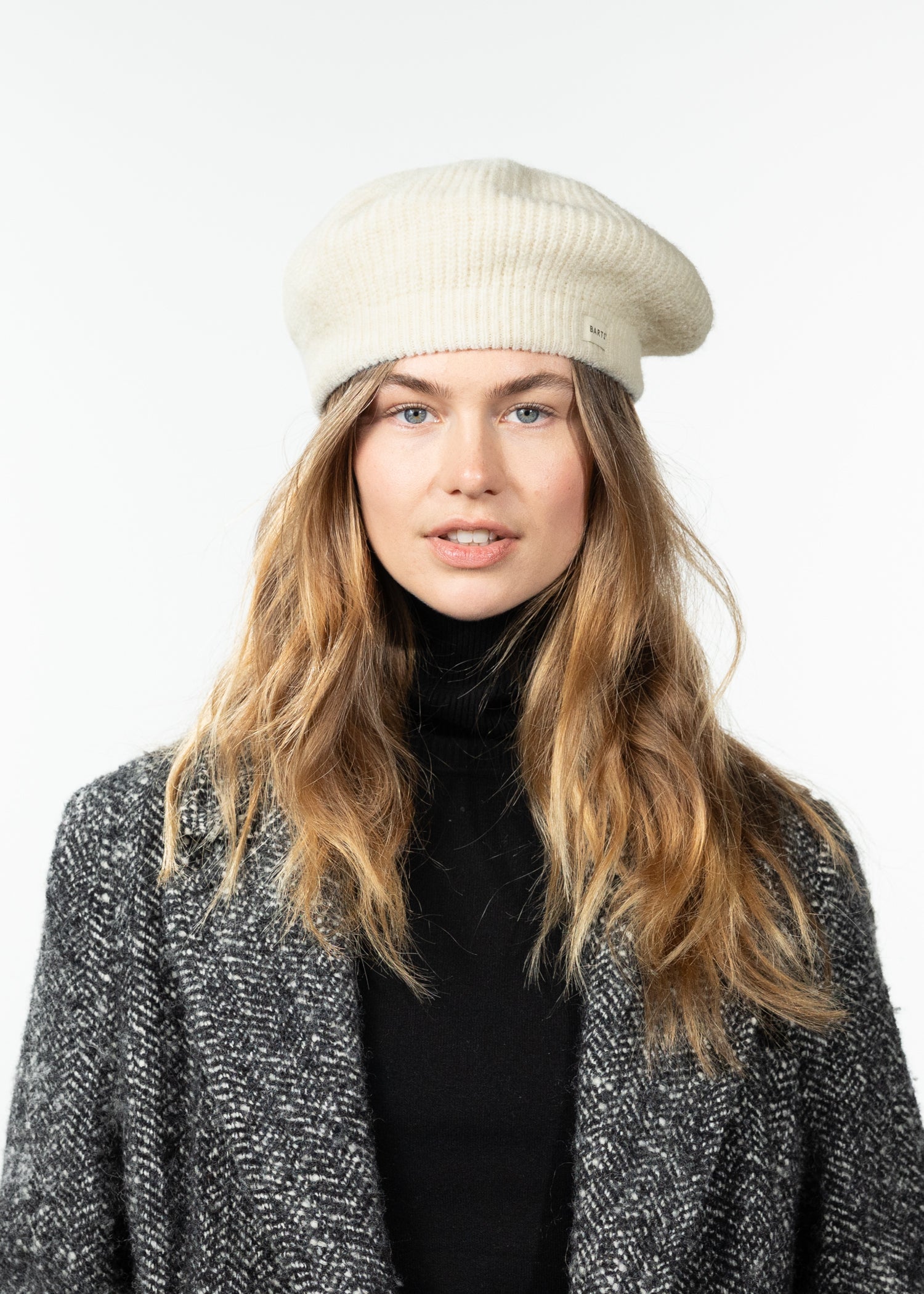 Women Inaru Beret cream - Front