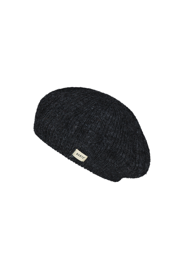 Women Inaru Beret charcoal