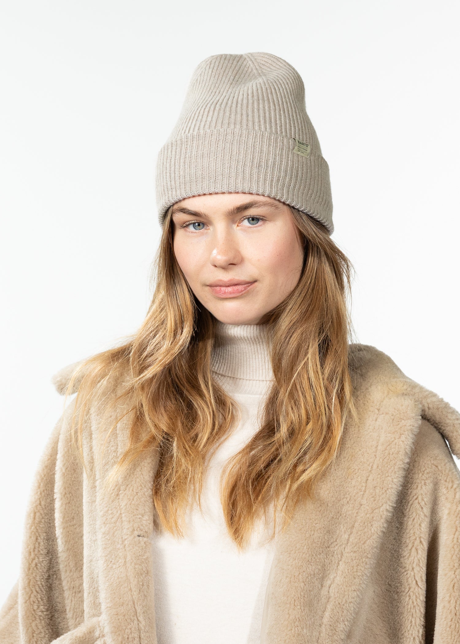 Unisex Makalun Beanie beige - Front
