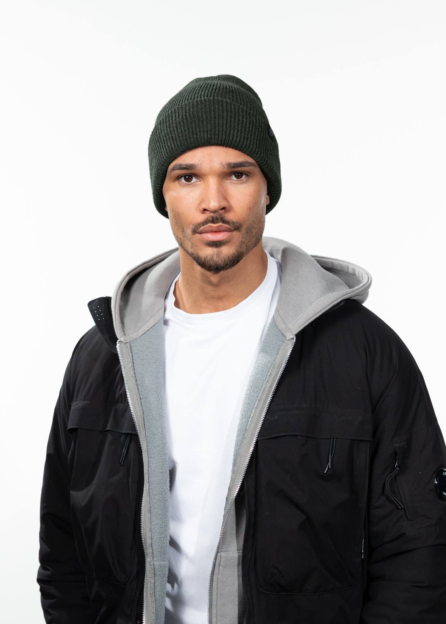 Unisex Makalun Beanie army - Front