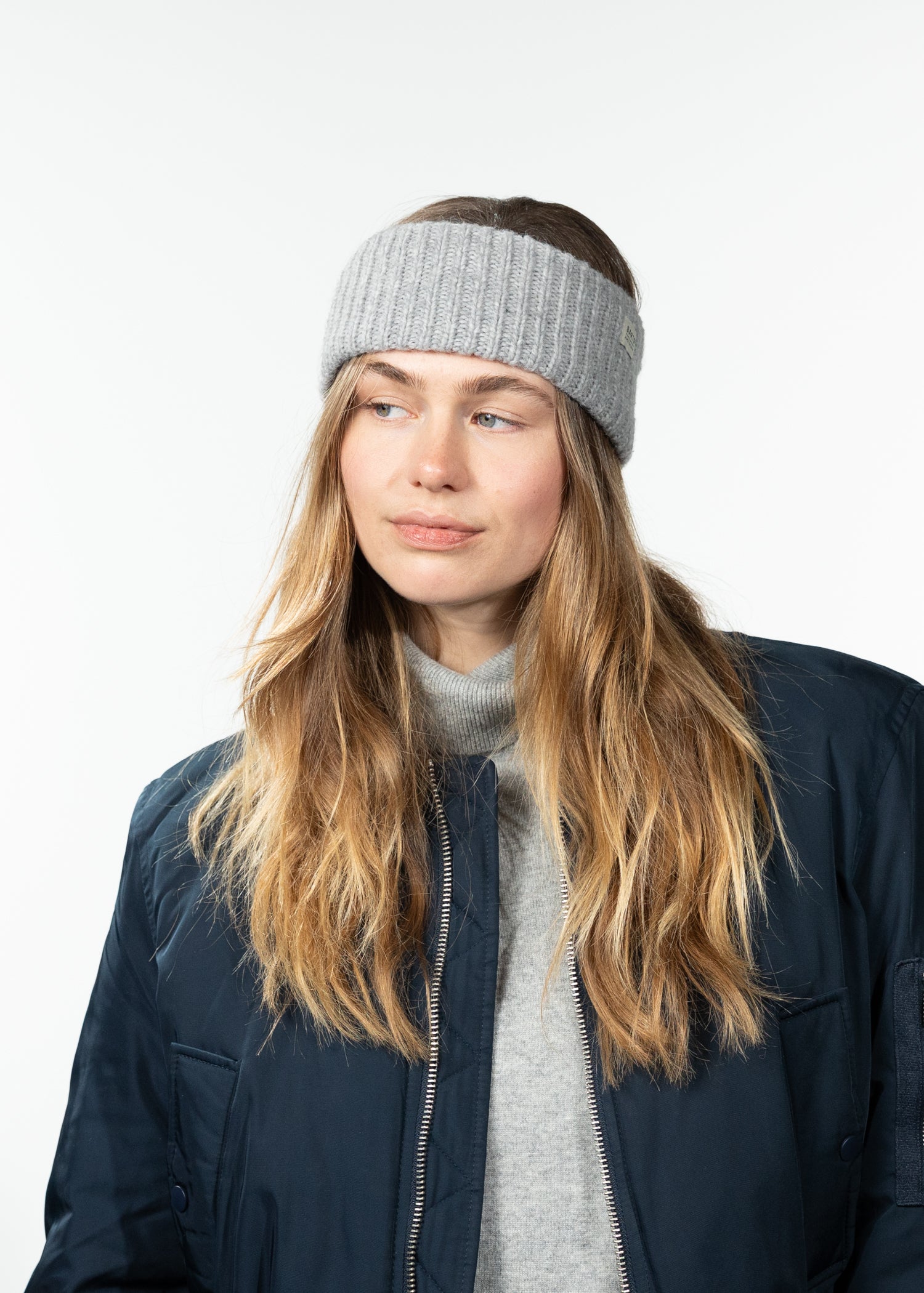 Women Zias Headband heather grey - Front