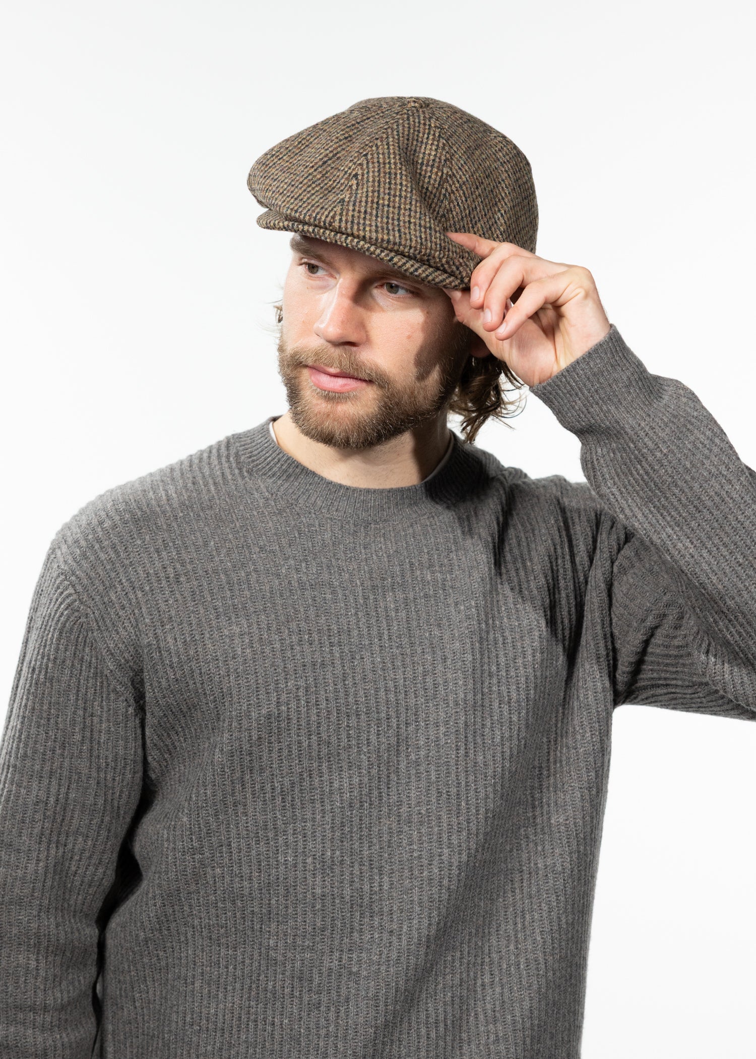 Men Jamaica Cap light brown - Front