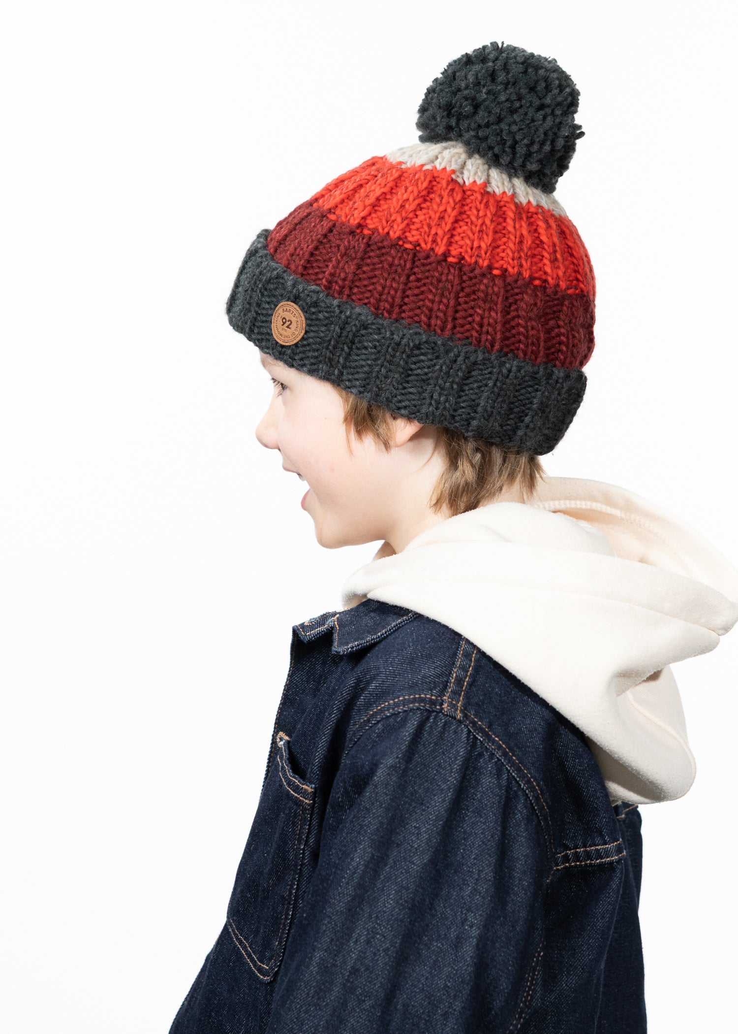 Kids Wilhelm Beanie Boys blue - Side