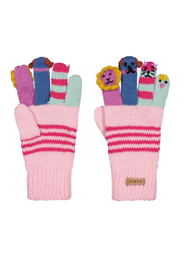 Kids Puppet Gloves light pink
