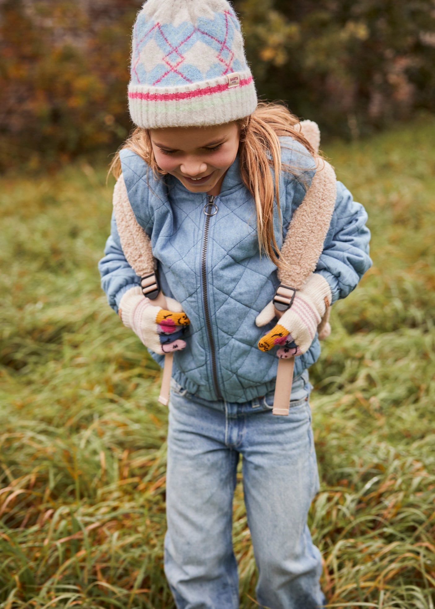 Kids Puppet Gloves wheat - Model