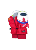 Kids Nylon Mitts 3D white