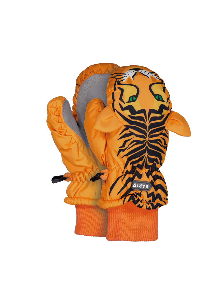 Kids Nylon Mitts 3D orange