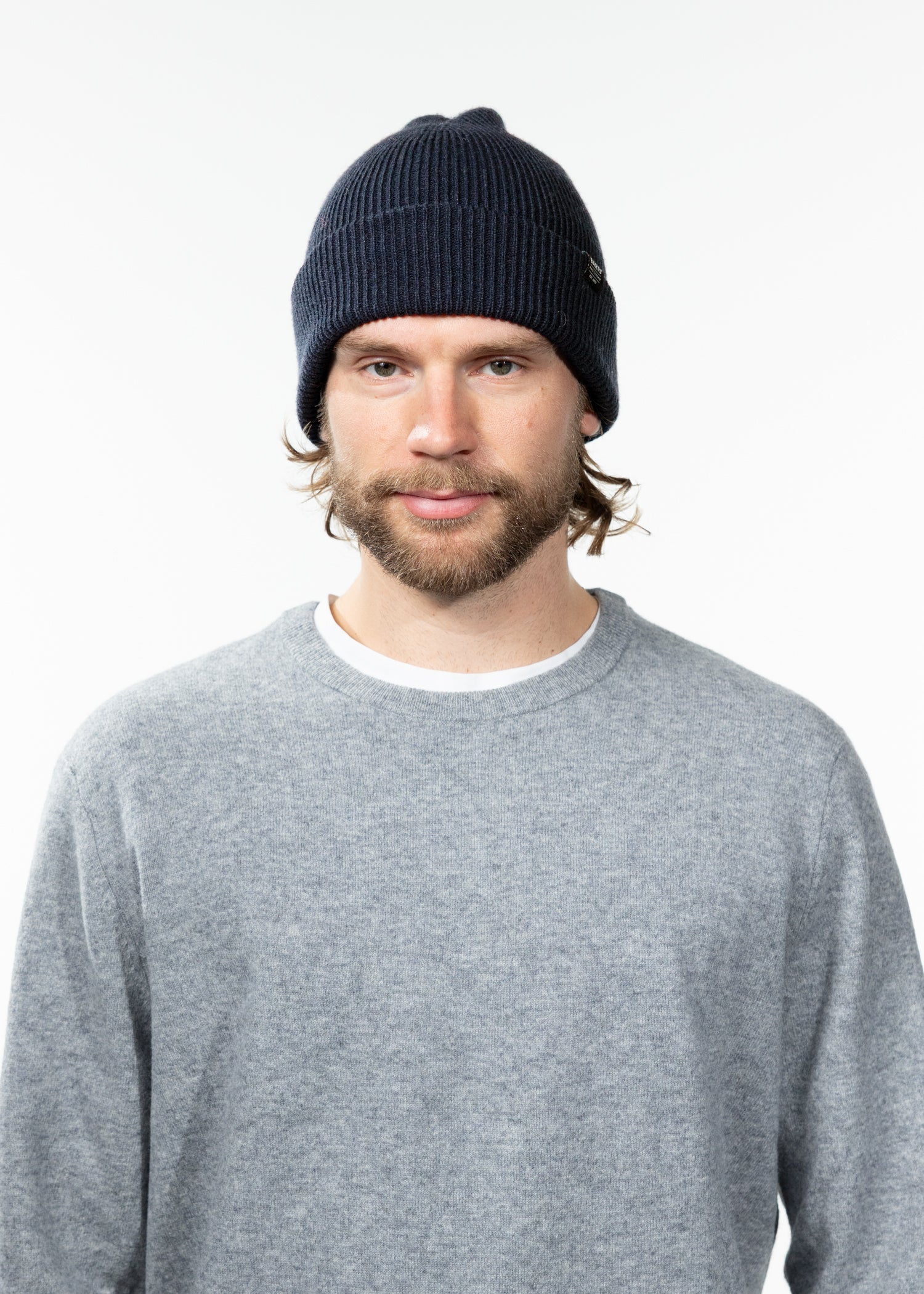 Unisex Kinabalu Beanie old blue - Front