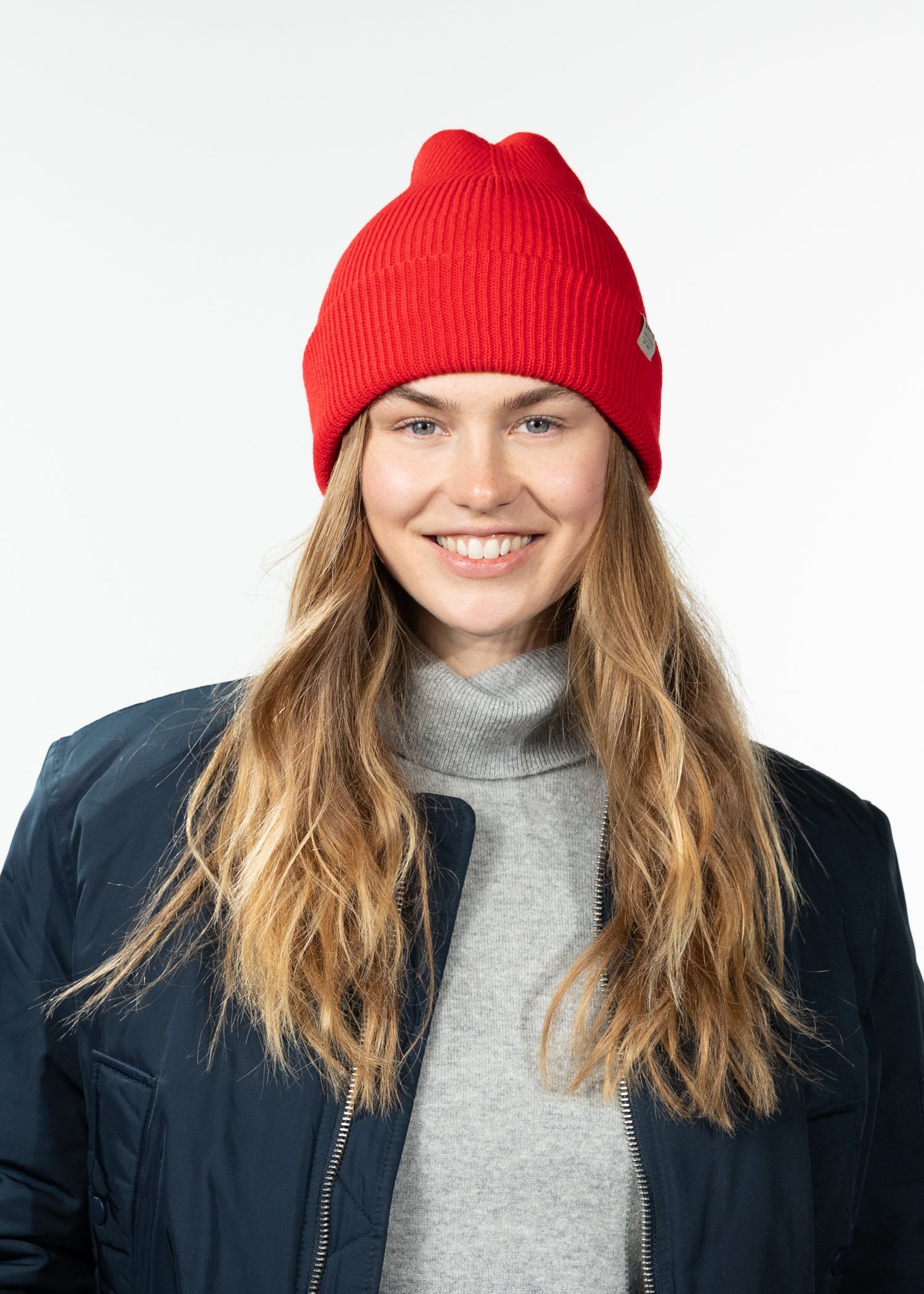 Unisex Kinabalu Beanie red - Front
