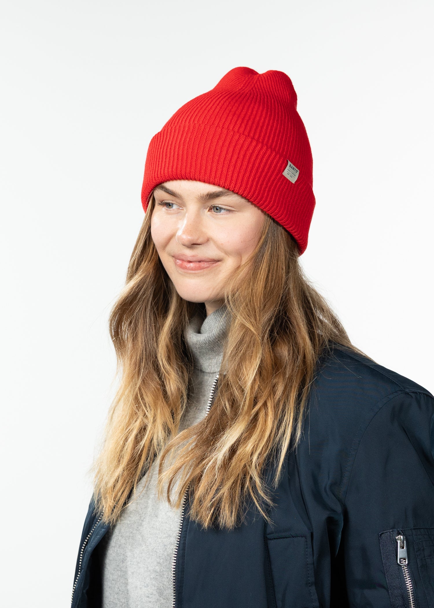 Unisex Kinabalu Beanie red - Side