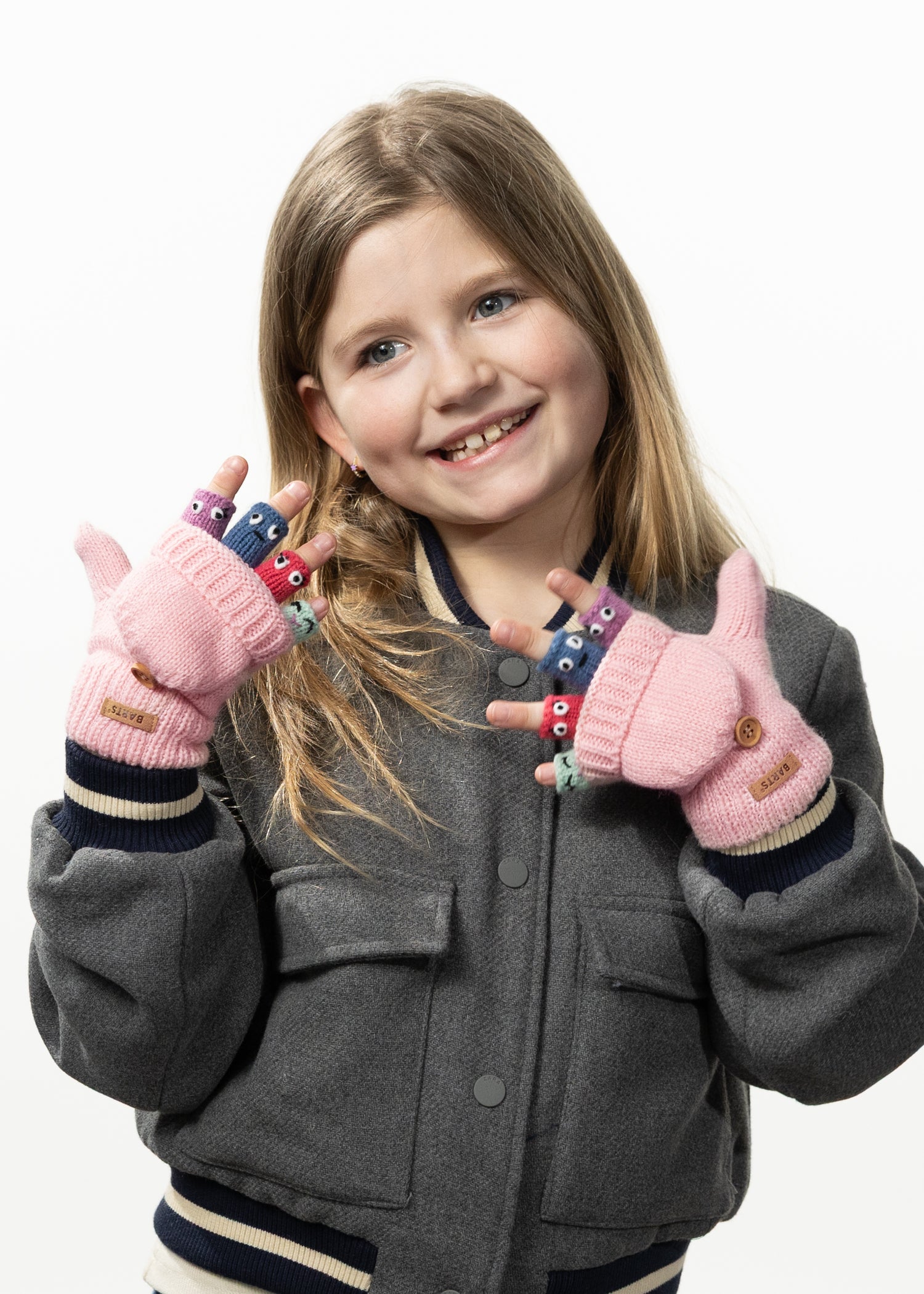 Kids Puppet Bumgloves light pink - Front